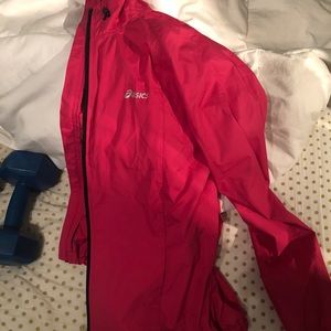 ASICS Waterproof windbreaker zip up
